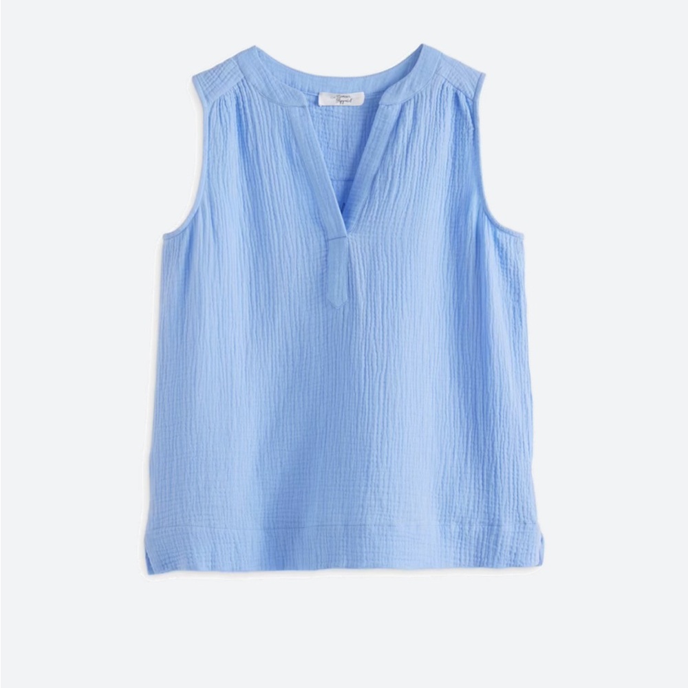 Stitch Fix Beacon Riley Relaxed Blouse sleeveless small